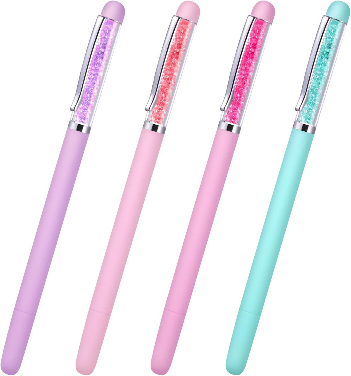 4 Pieces Diamond Painting Drill Pen DIY 5D Diamond Painting Point Drill Pen Nail Point Pen for DIY Nail Craft Sewing Children's Handicraft Point Drill Tools, 4 Colors